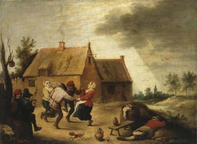 Tanzende Bauern von Abraham Teniers